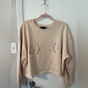 forever 21 breast cancer crop top